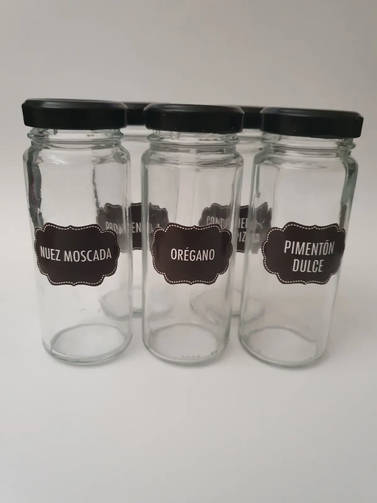 Etiqueta condimentos