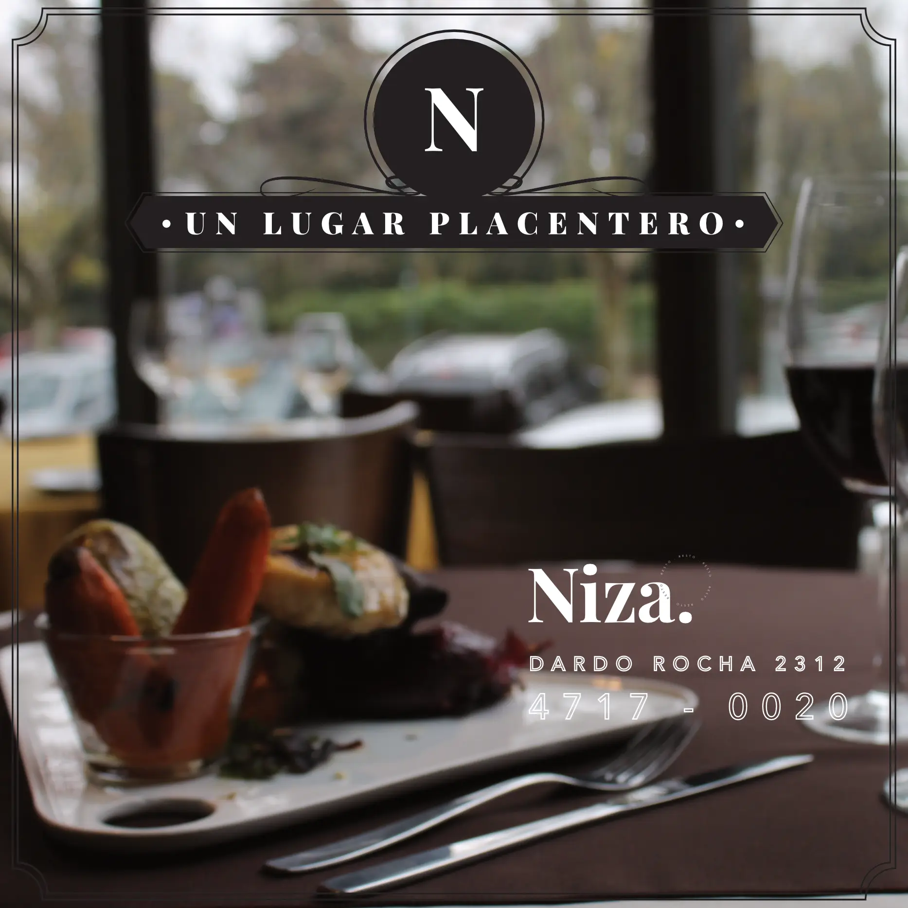 Flyer Un lugar placentero