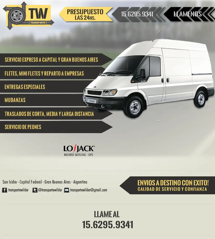 Flyer Transporte