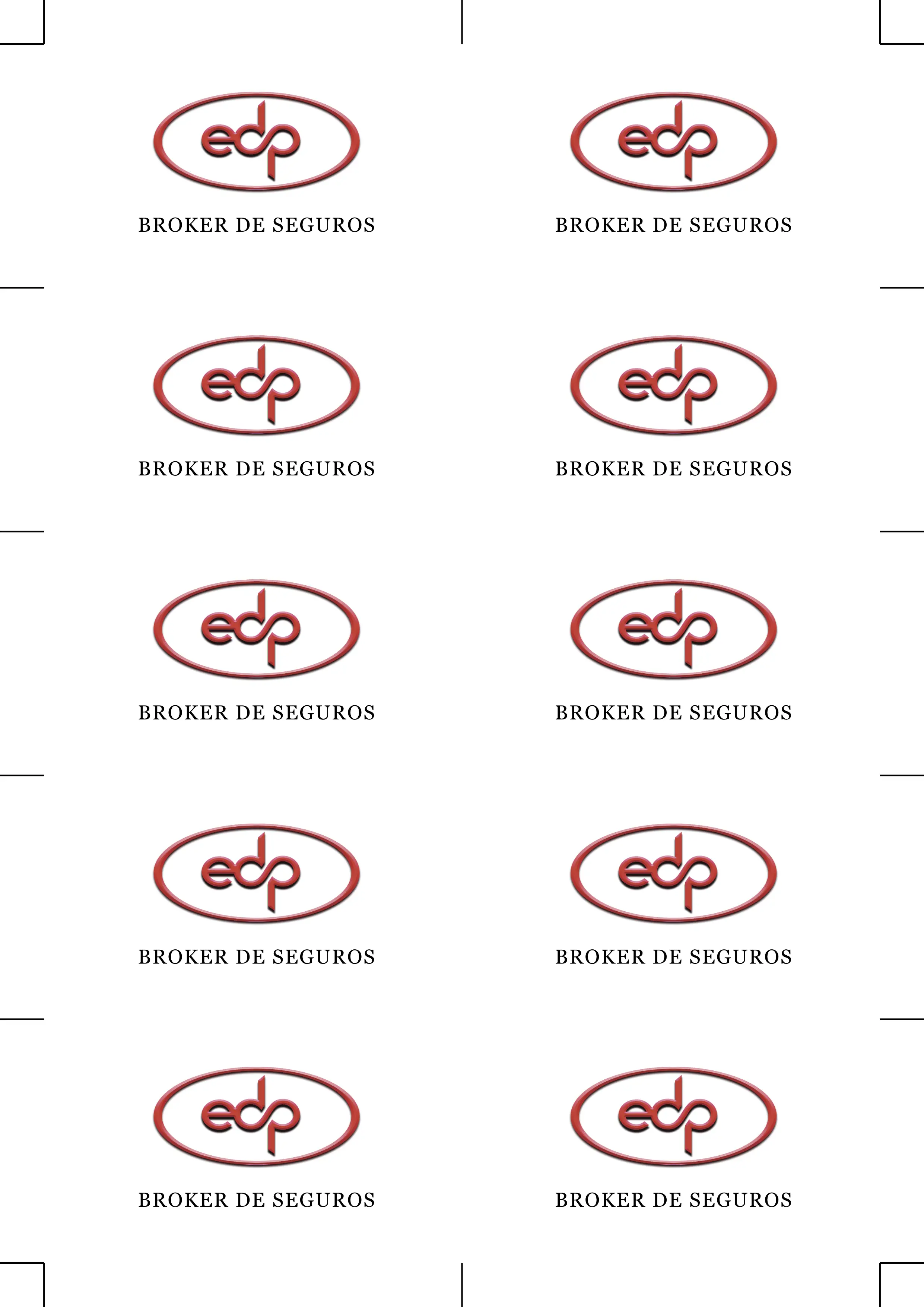 EDP Seguros - frente blanca