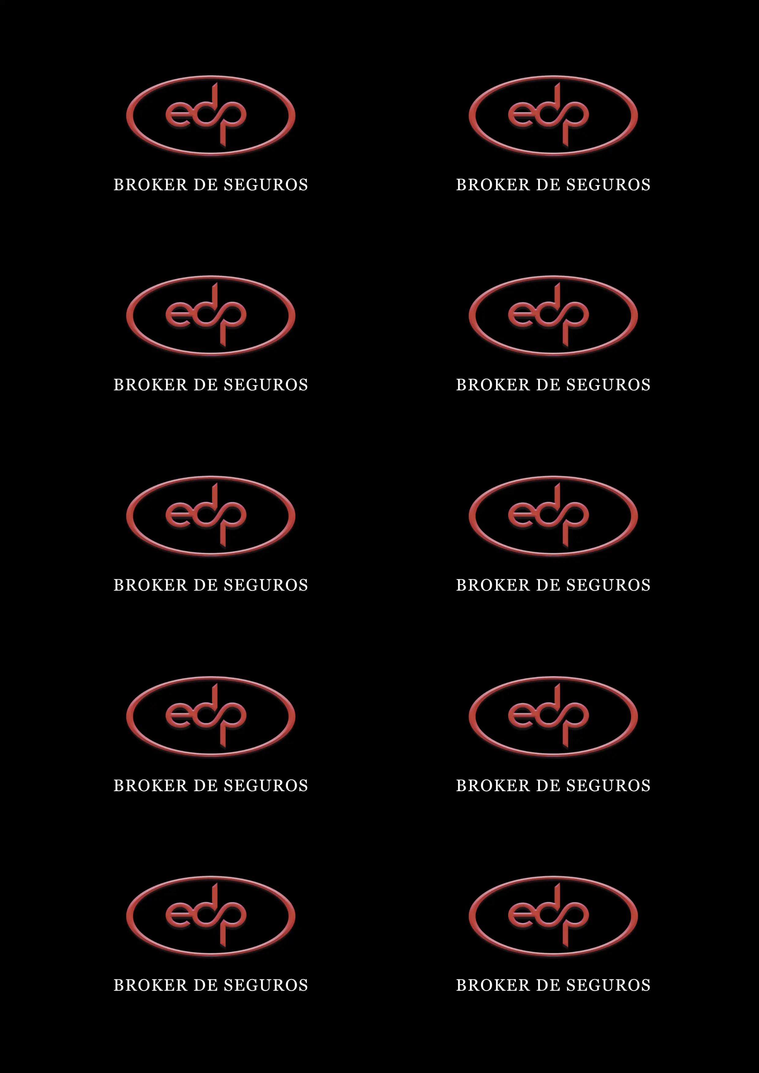 EDP Seguros - frente negra
